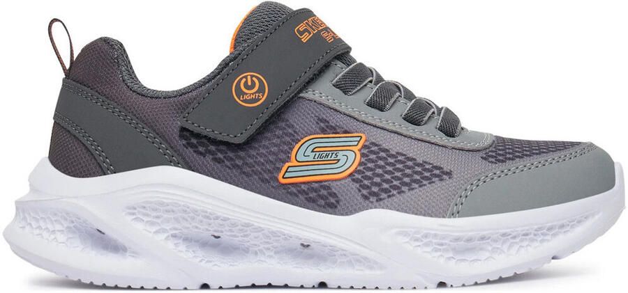 Skechers Meteor-Lights Krendox voor een Grijs Sneakers - Foto 2