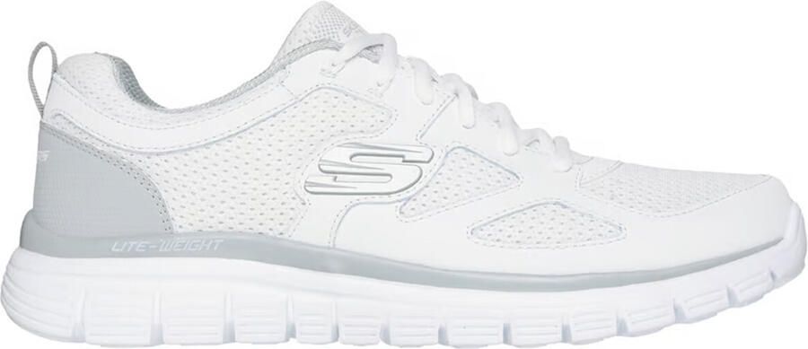 Skechers Heren Burns Agoura Sneakers 52635 WGY Wit Grijs - Foto 4