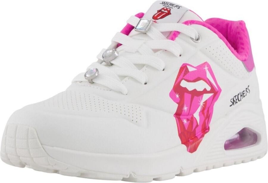 Skechers Uno Diamond Stones Sneakers Laag Wit - Foto 9