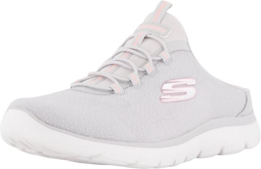 Skechers Summits Simply Sweet damessabot lichtgrijs - Foto 2