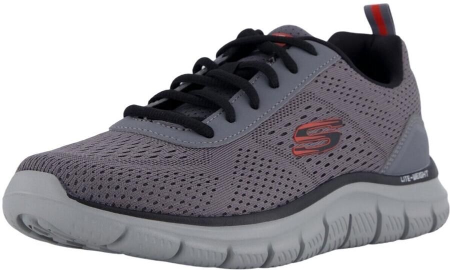 Skechers Slip-on sneakers TRACK-LESHUR Vrijetijdsschoen trainingsschoen instapschoen in materiaalmix - Foto 4