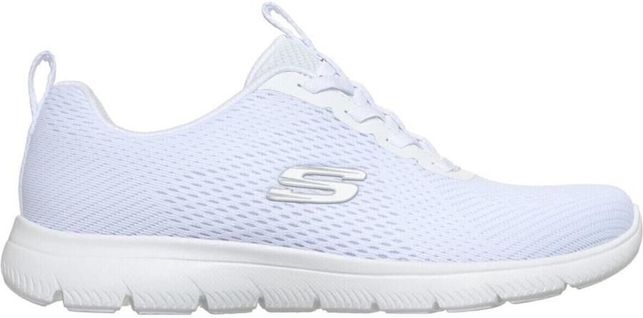 Skechers Dames Summits Fresh Vision Sneakers Sportschoenen 150344 WHT White - Foto 2