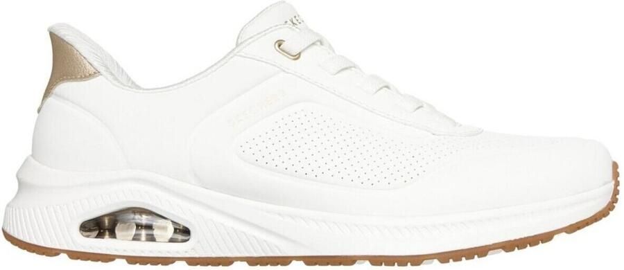 Skechers Dames Arch Fit UNO Relaxing On Air Slip Ins Sneakers White - Foto 2