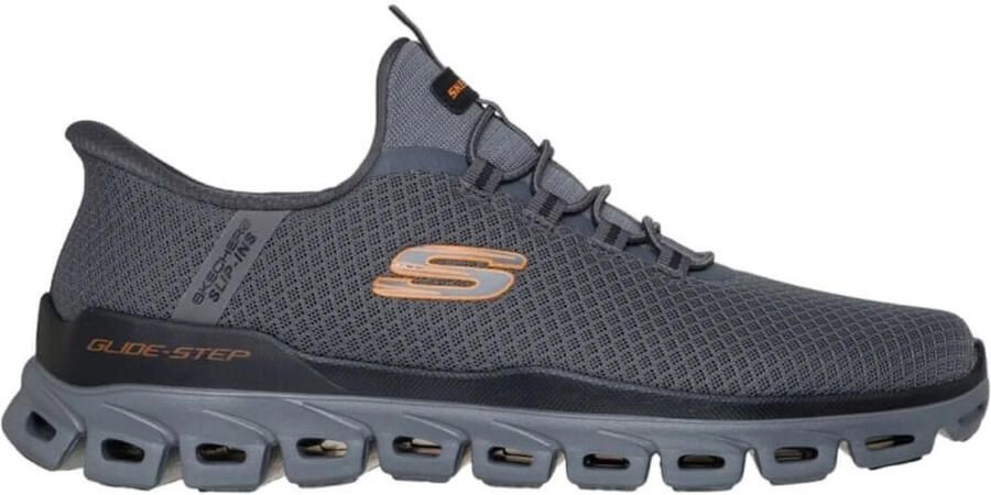 Skechers Slip-on sneakers GLIDE-STEP Instapschoen vrijetijdsschoen trainingsschoen met praktische elastische band