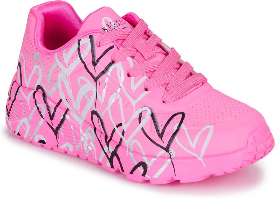 Skechers Lage Sneakers JGOLDCROWN: UNO LITE METALLIC LOVE