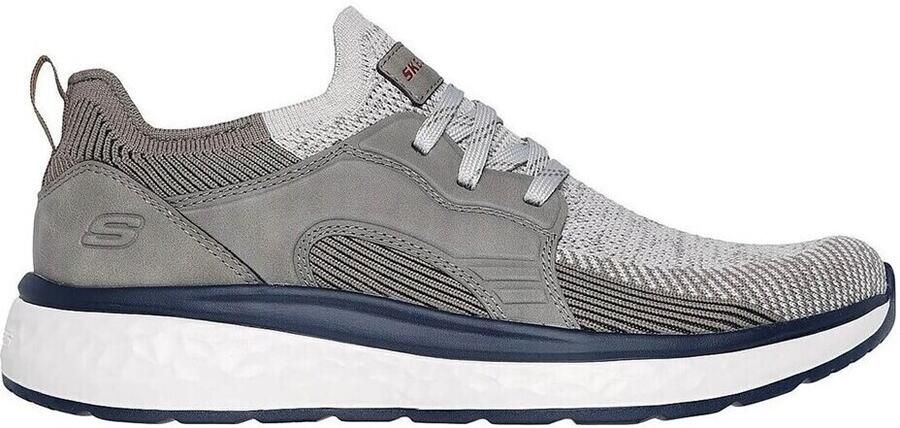Skechers Lancer Dalton heren sneakers taupe Beige Extra comfort Memory Foam