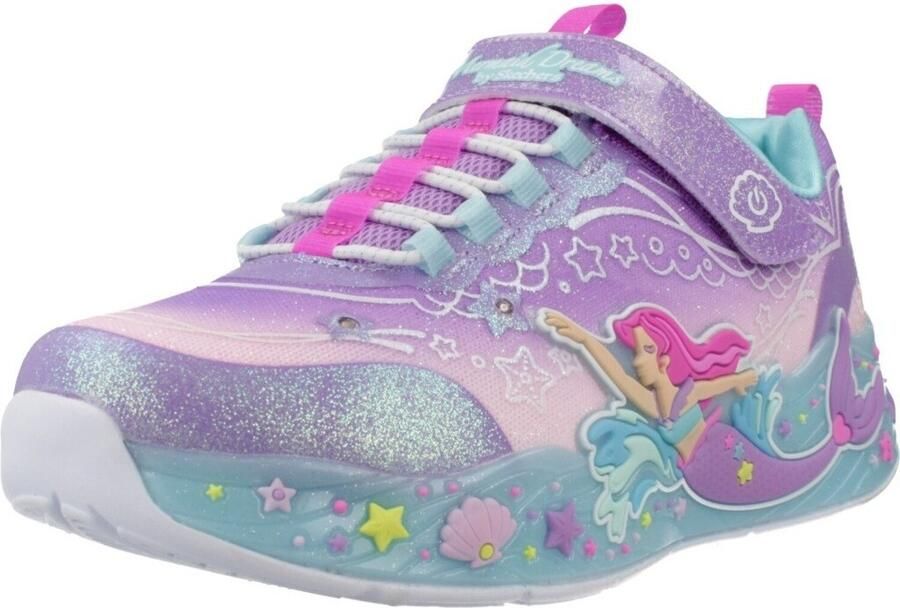 Skechers Lage Sneakers Zapatillas Niña Modèle Mermaid Dreams - Foto 2