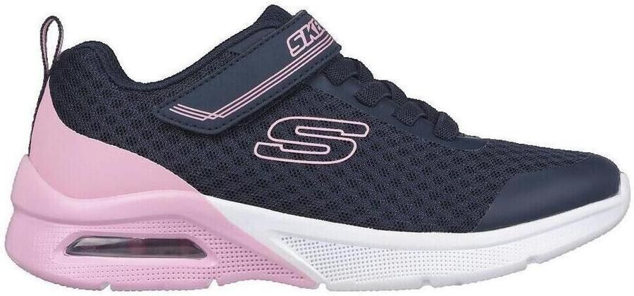 Skechers microspec max sneakers blauw roze kinderen - Foto 4