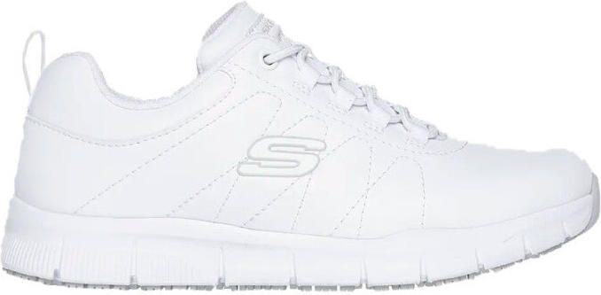 Skechers Work Nampa Beja dames sneakers wit Extra comfort Memory Foam - Foto 2