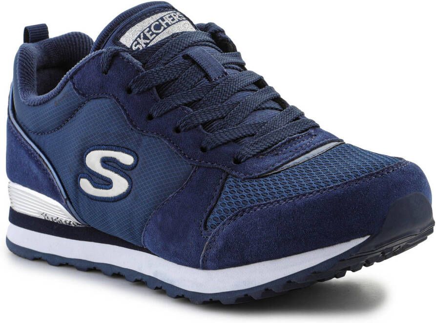 Skechers Sneakers GoldN Gurl Vrijetijdsschoen lage schoen veterschoen met air-cooled memory foam - Foto 8