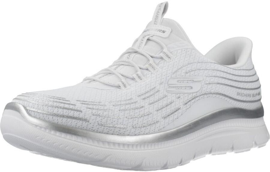 Skechers Slip-on sneakers SUMMITS PLUS-SOFT LUSTER Vrijetijdsschoen instapschoen in vegan uitvoering - Foto 4