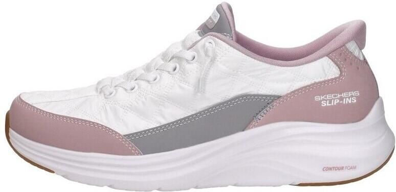 Skechers Slip-Ins: Cosy Fit Knotted Bungee Sneakers Laag Wit - Foto 17