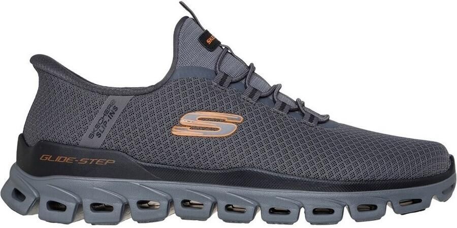 Skechers Slip-on sneakers GLIDE-STEP Instapschoen vrijetijdsschoen trainingsschoen met praktische elastische band - Foto 4