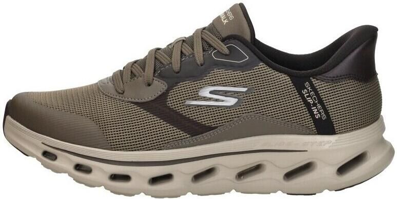 Skechers Go Walk Glide-Step 2.0 Zac Heren Instappers Bruin - Foto 9