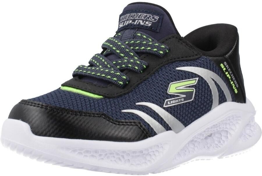 Skechers Lage Sneakers Zapatillas Niño Modèle Slip-ins Meteor Lights - Foto 2