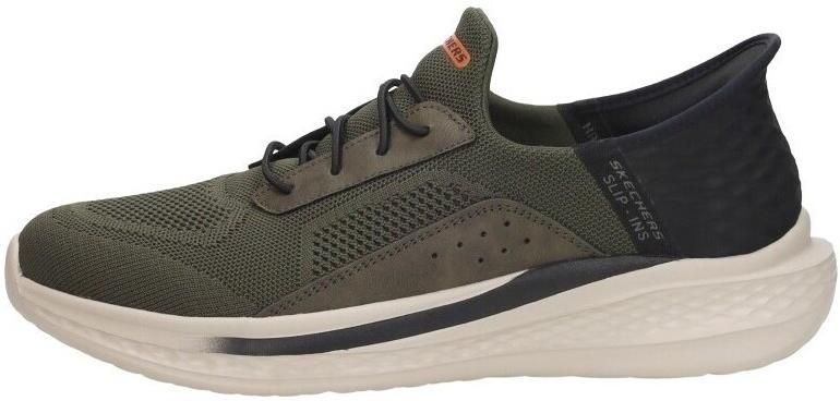 Skechers Slip-ins Slade Cohen Heren Instappers Olijfgroen - Foto 8