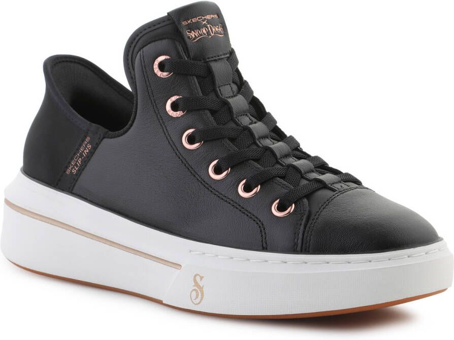 Skechers Lage Sneakers Slip-Ins: Snoop One OG Leather 186001-BLK Black