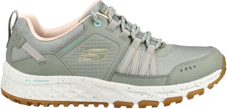 Skechers Escape Plan Endless Pursuit Dames Sneakers Olijfgroen - Foto 3