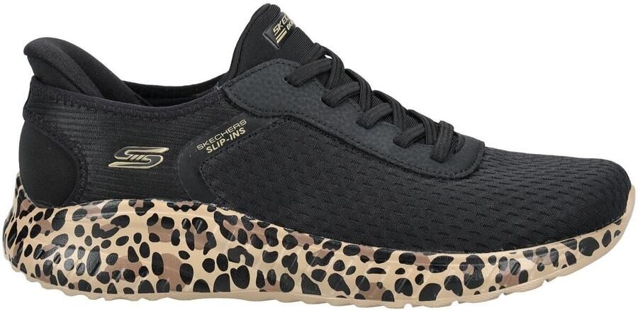 Skechers Dames Slip-ins BOBS Sport Squad Chaos Daily Prowl 117246 Zwart - Foto 2