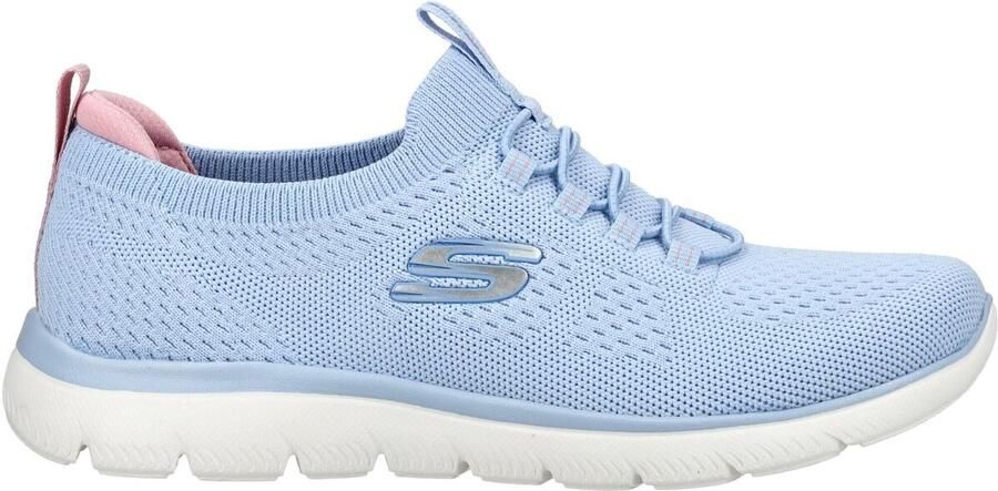 Skechers Slip-on sneakers Summits vrijetijdsschoen lage schoen slipper met flexibele tractionloopzool - Foto 3