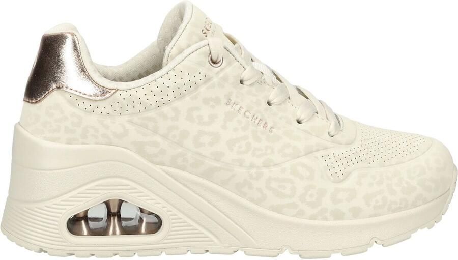 Skechers Uno Wedge Safari Daze Sneakers Laag Gebroken wit - Foto 8