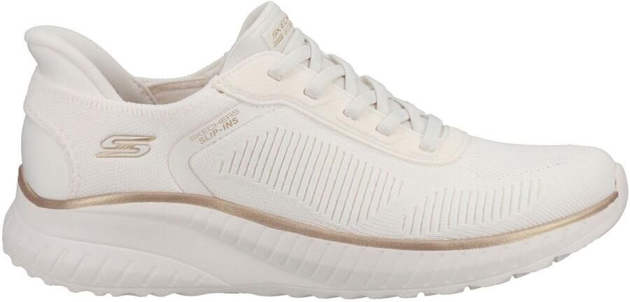 Skechers Bobs Squad Chaos Current Muse Schoenen Wit Vrouw - Foto 5