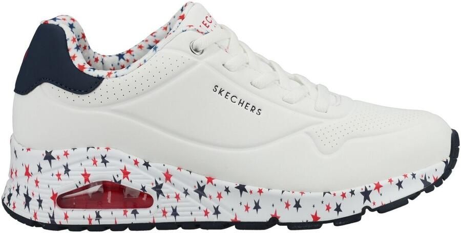 Skechers Dames UNO Free Stryde Sneakers 177008 WRDB Rood - Foto 3