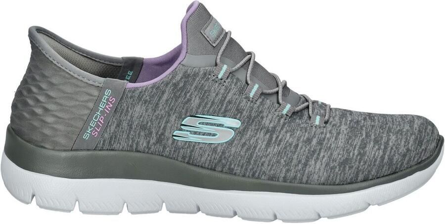 Skechers Instappers SUMMITS DAZZLING HAZE Slip-ins sneaker vrijetijdsschoen met subtiele contrastdetails - Foto 6