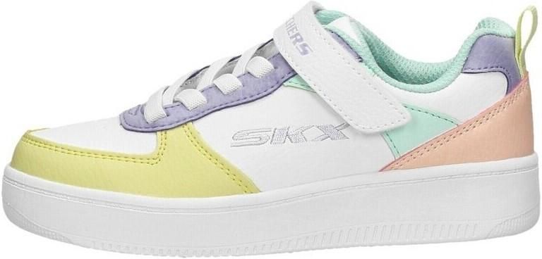 Skechers sneakers wit pastel Meisjes Imitatieleer Meerkleurig 32 - Foto 18