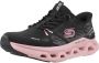 Skechers -art 150513 BKMV-dames-sneaker-slipin-zwart-roze - Thumbnail 2