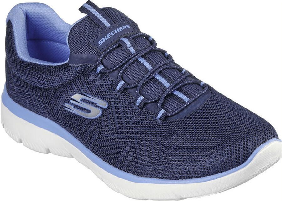 Skechers Summits Artistry Chi NVBL Vrouwen Marineblauw Trainingschoenen - Foto 3