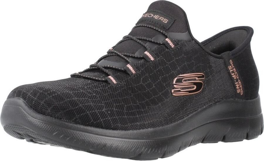 Skechers Slip-on sneakers SUMMITS-CLASSY NIGHT Slippers vrijetijdsschoen met comfortabele hielkussenfunctie - Foto 10