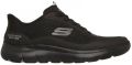 Skechers Lage Sneakers Summits leyter - Zwart