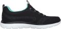 Skechers Lage Sneakers Summits New Nature - Zwart