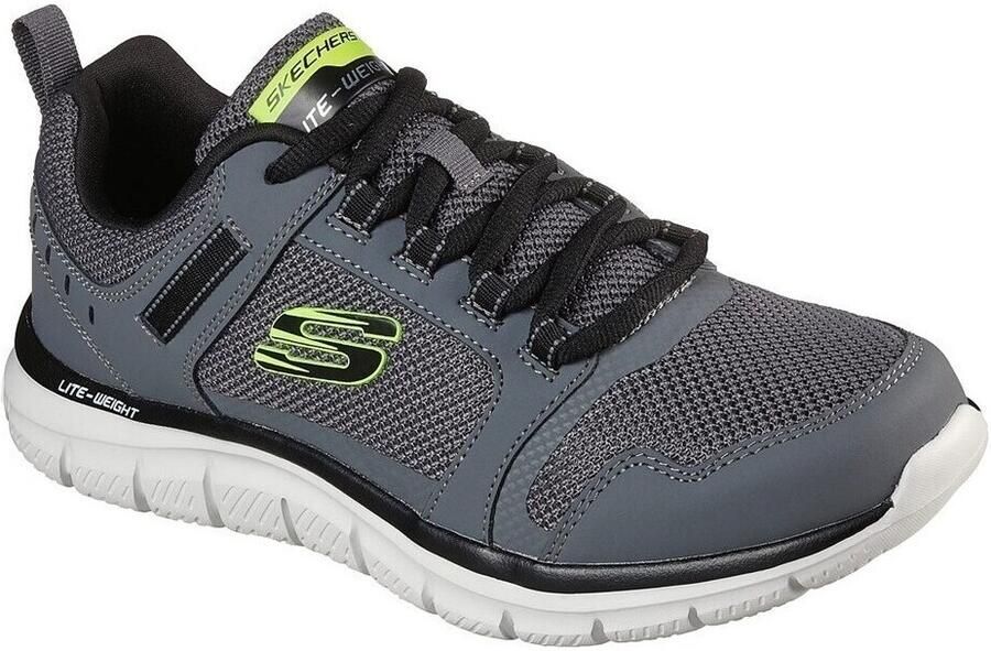 Skechers Sneakers TRACK-KNOCKHILL met gepolsterde binnenzool vrijetijdsschoen lage schoen veterschoen - Foto 4