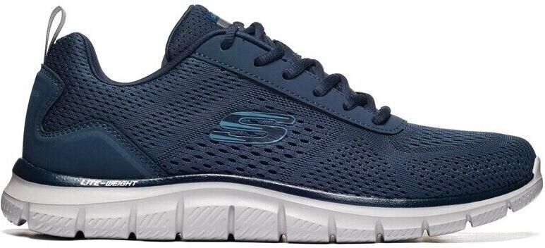 Skechers Buty Męskie TRACK LESHUR 232758-BLU Niebieskie sneakers heren blauw - Foto 3