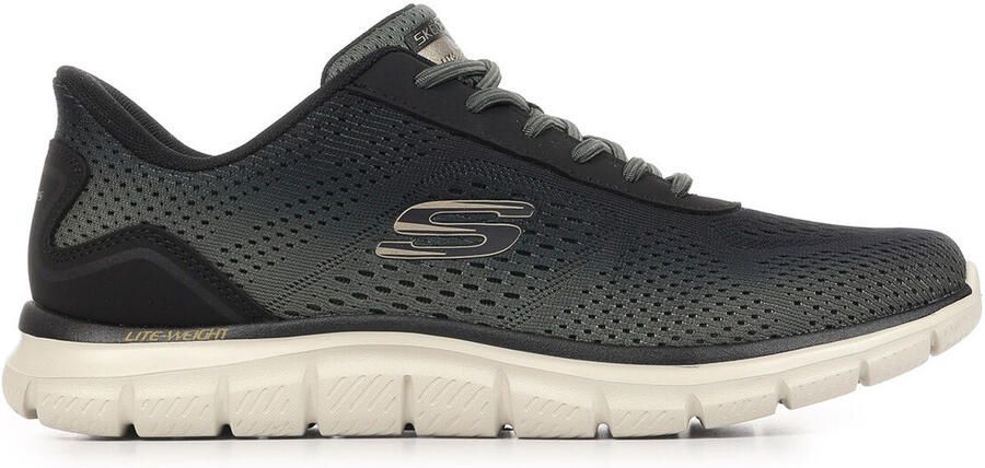 Skechers Lage Sneakers Track Revno Engineered Mesh Round Stretch Lace Slip Ins