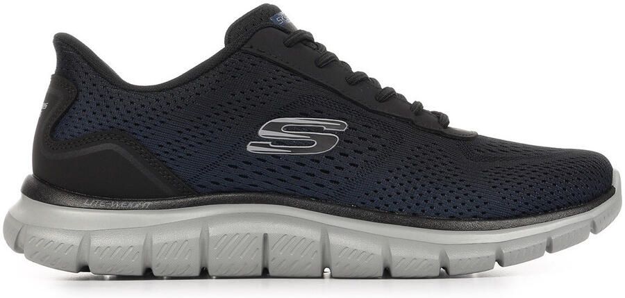 Skechers Lage Sneakers Track Revno Engineered Mesh Round Stretch Lace Slip Ins - Foto 2