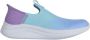 Skechers Ultra Flex 3.0 Color Boost voor meisje Blauw Sneakers - Thumbnail 2