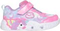 Skechers Lage Sneakers Unicorn Charmer Lil Heart Sparkles - Roze