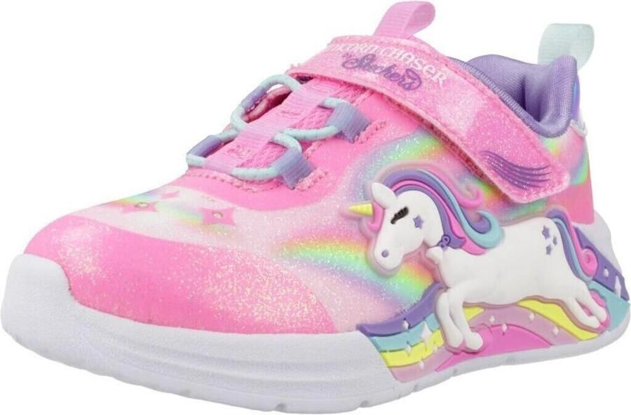 Skechers Unicorn Chaser Schoenen Roze Meisjes - Foto 4