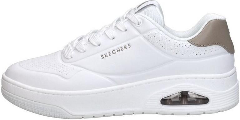 SKECHERS Sneakers laag 'UNO COURT FAST BREAK' brokaat wit - Foto 7