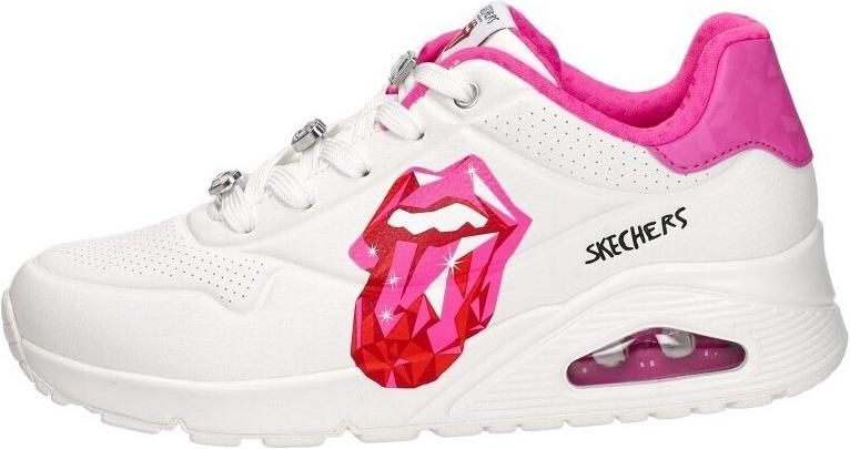 Skechers Uno Diamond Stones Sneakers Laag Wit - Foto 13