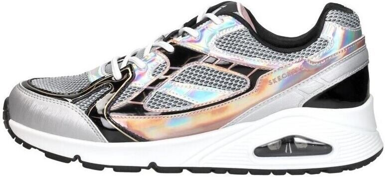 Skechers Uno Gen1 Platinum Flash Sneakers Meisjes Zilver - Foto 3