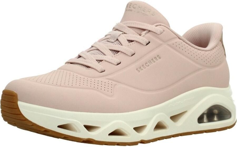 Skechers Slip-ins Uno Glide Step Glide On Air roze pantoffels - Foto 4