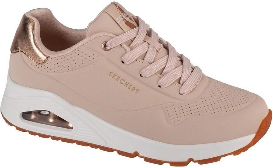 Skechers Sneakers UNO GOLDEN AIR Vrijetijdsschoen lage schoen veterschoen met metallic inzet - Foto 7