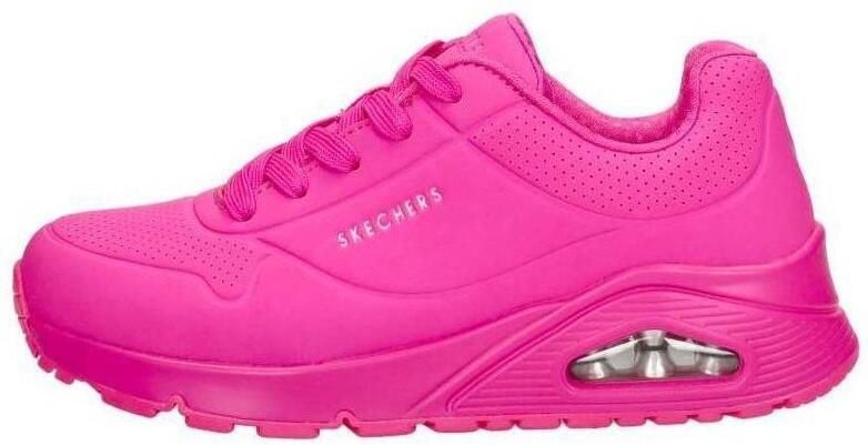 Skechers Uno sneakers roze Meisjes Imitatieleer Effen 30 - Foto 7