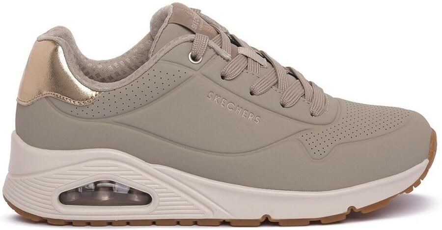 Skechers Sneakers UNO GOLDEN AIR Vrijetijdsschoen lage schoen veterschoen met metallic inzet - Foto 8