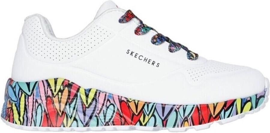 Skechers Street UNO Lite SUBTLE LOVE sneakers voor dames 314088L WMLT - Foto 2