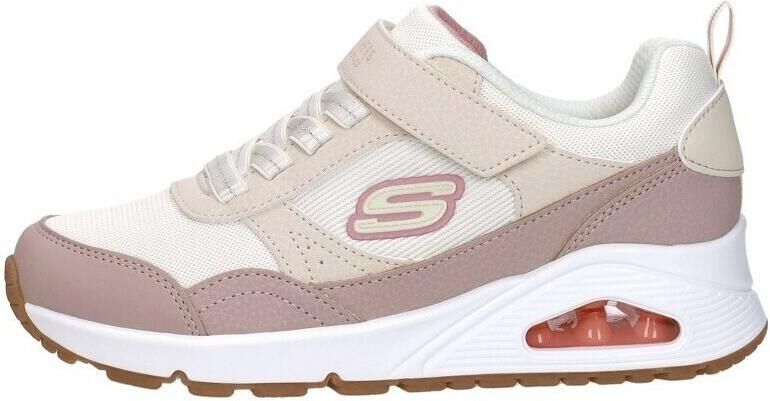 Skechers Uno Mesh Pop meisjes sneaker Natural - Foto 9
